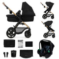 Kinderkraft, Moov 2, wózek wielofunkcyjny, 3w1, Sand Beige