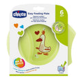 Chicco, talerz do karmienia, zielony, 6m+