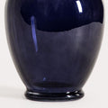 Homla, Delle, wazon, szklany granatowy, 15,5x27,5 cm