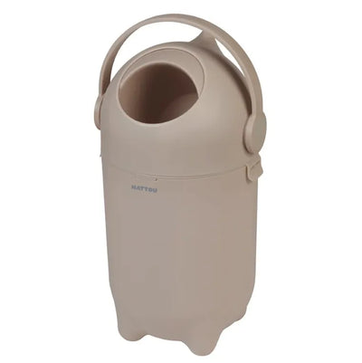 Nattou, Dropy, kosz na pieluchy, taupe, 27 cm, 20l