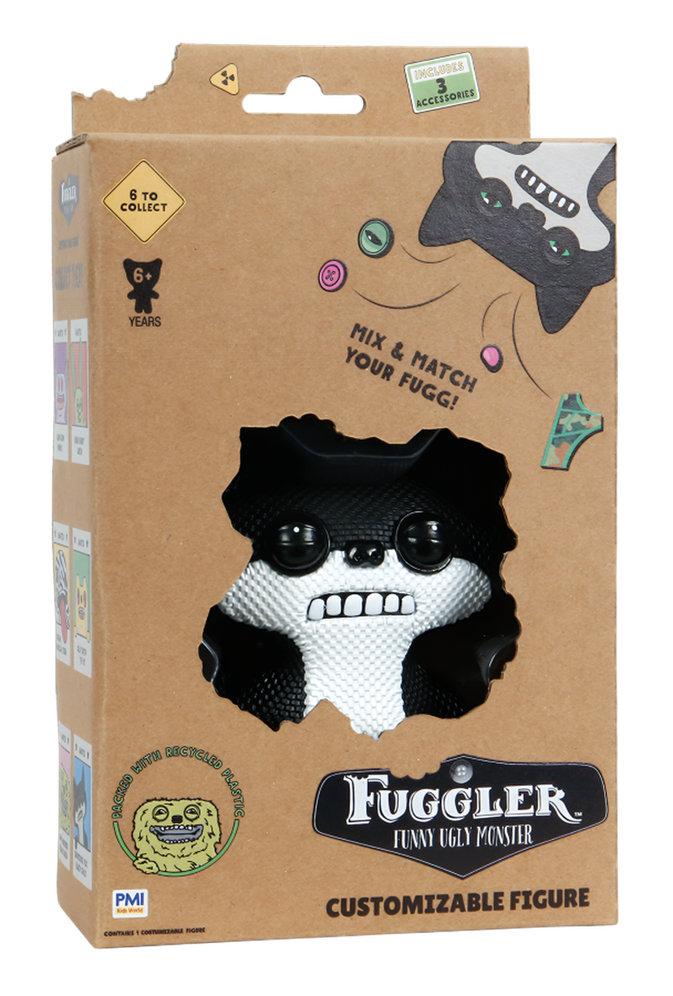 Fuggler, Suspicious Fox Black Chase, figurka kolekcjonerska z akcesoriami, 11,5 cm