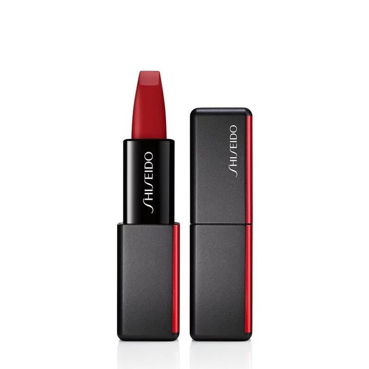 Shiseido, ModernMatte Powder Lipstick, matowa pomadka do ust, 516 Exotic Red, 4g