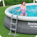Bestway, basen ogrodowy, rozporowy, zestaw 11w1, 457x107 cm