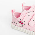 Cool Club, Trampki dziewczęce, różowe, Zdrowa Stopa, podeszwa Barefoot, Hello Kitty