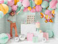 PartyDeco, torebki na prezenty Gwiazdki, mix, 26x32x13 cm, 1 szt.