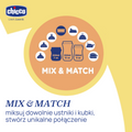 Chicco, kubek treningowy, niekapek z twardym ustnikiem, szary, 6m+, 200 ml