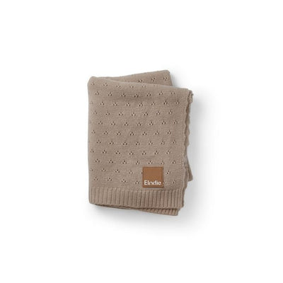 Elodie Details, Pointelle, kocyk, tender taupe
