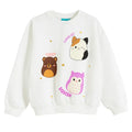 Cool Club, Bluza dziewczęca, biała, Squishmallows