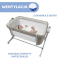 Chicco, Co-Sleeping, Next2Me, Magic Evo, łóżeczko dostawne, desert taupe