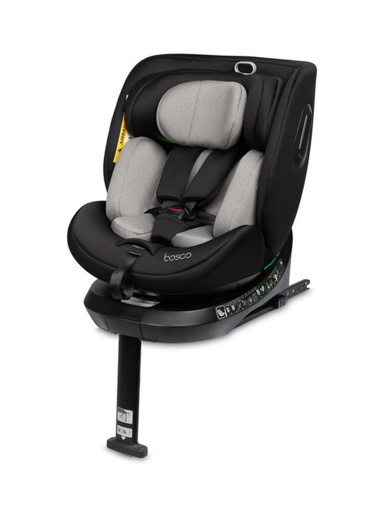 Caretero, Bosco I-Size, fotelik samochodowy, black, 40-150 cm