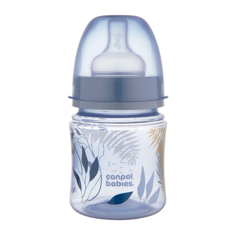 Canpol babies, EasyStart, Gold, butelka antykolkowa, blue, 120 ml