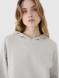 Bluza damska z kapturem, szara, 4F