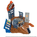 Hot Wheels, Monster Trucks Arena Smashers, Tiger Shark Zakręcona demolka, zestaw do zabawy