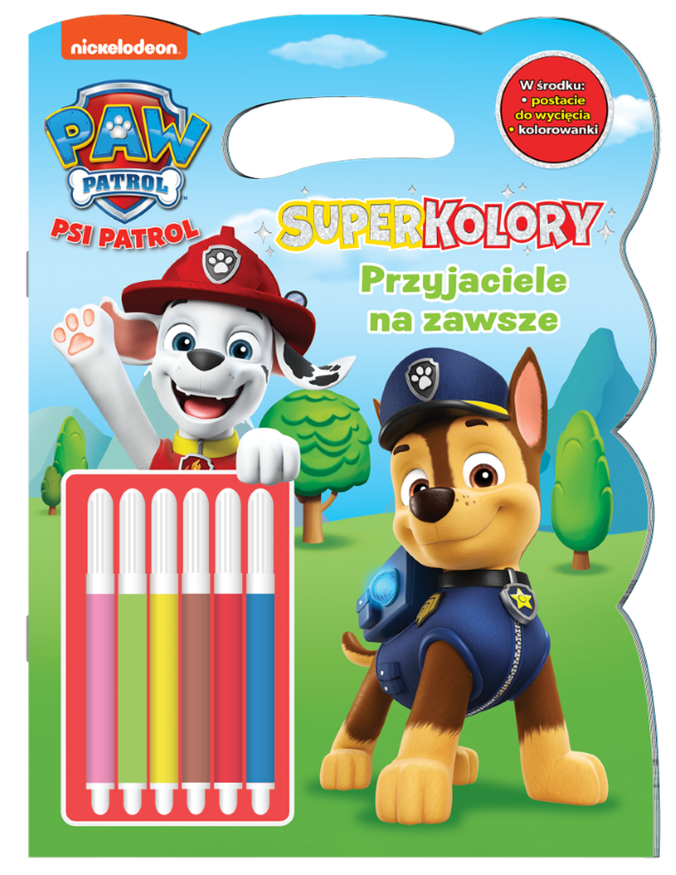 Psi Patrol. Superkolory. Przyjaciele na zawsze