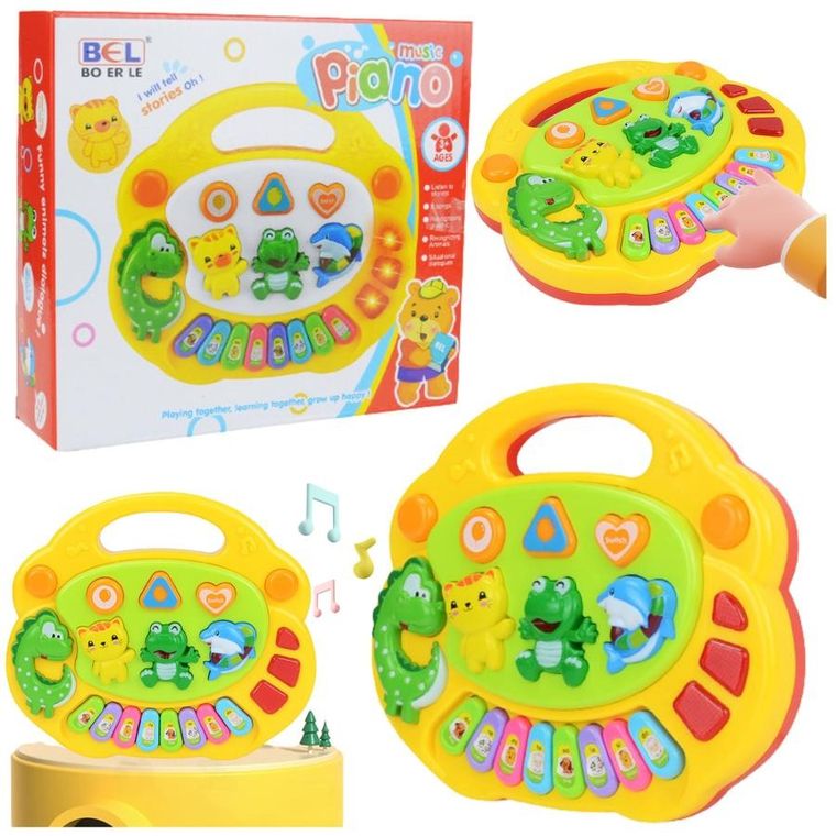 Lean Toys, pianinko, zabawka interaktywna