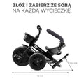 Kinderkraft, Aveo, rowerek trójkołowy, Malachite Grey