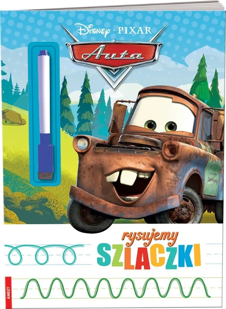Auta. Rysujemy szlaczki
