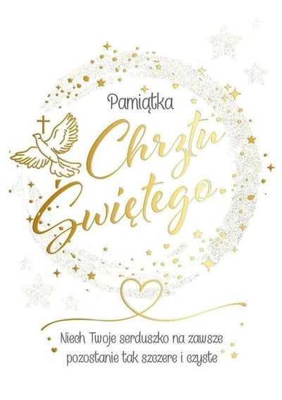 Karnet B6, chrzest