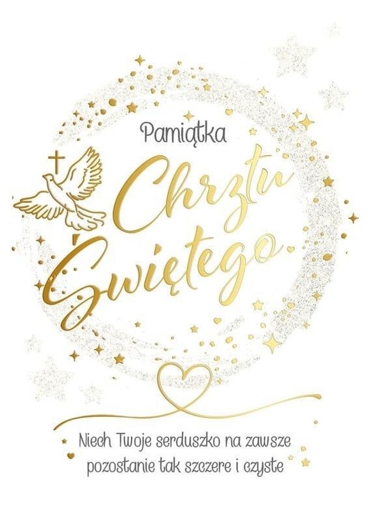 Karnet B6, chrzest