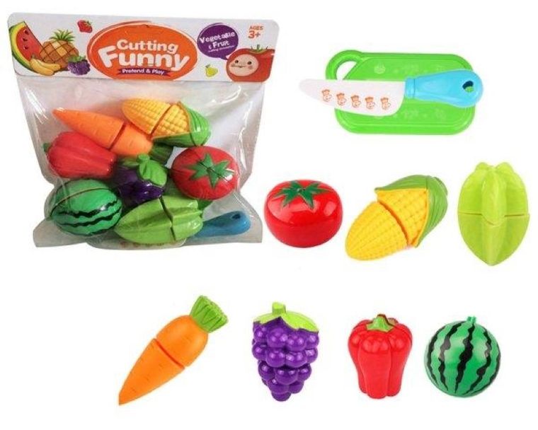 Askato, owoce i warzywa plastikowe na rzepy w worku