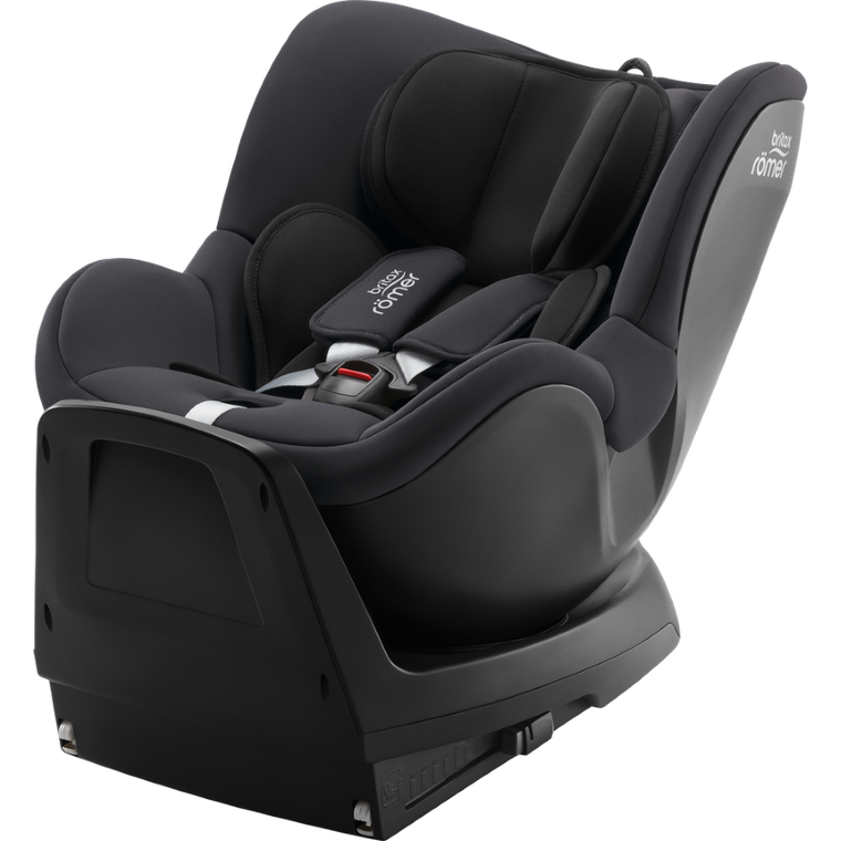 Britax Römer, Dualfix Plus, fotelik samochodowy, Midnight Grey, 40-105 cm