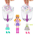 Polly Pocket, Imprezowa moda, zestaw z niespodziankami, laleczka i akcesoria