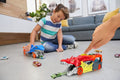 Hot Wheels, Transportery Rekin i Smok i 10 autek, zestaw