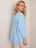 Bluza damska, niebieska, Rue Paris