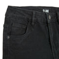 Regulowane spodnie jeansowe flare z przetarciami Cool Club