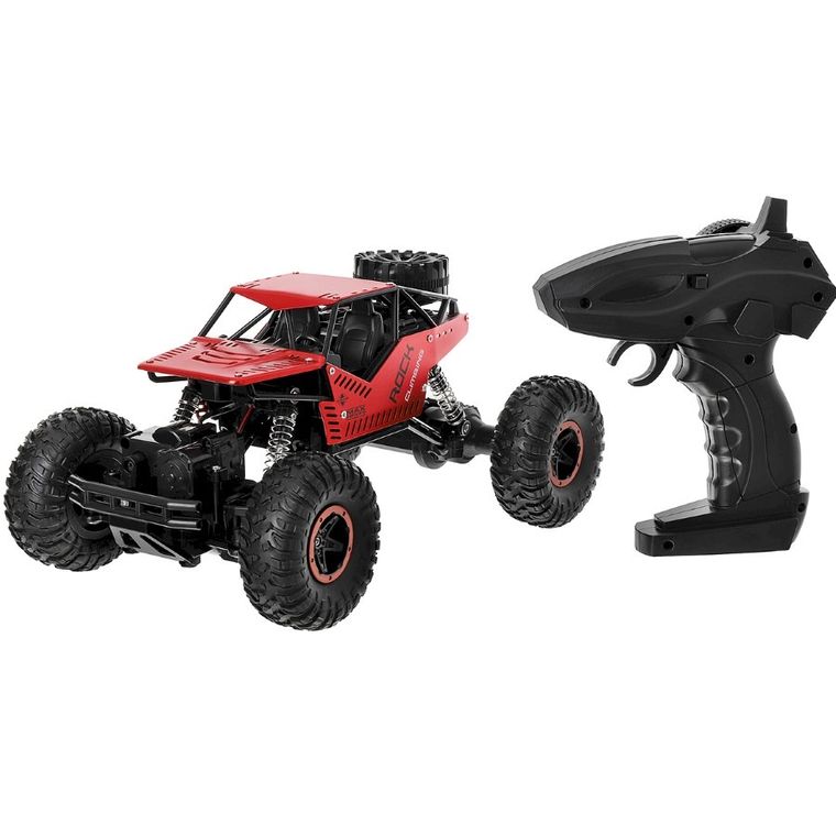 Smily Play, Junior, Jeep 4x4, pojazd zdalnie sterowany, czerwony