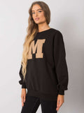 Bluza damska, czarna, Ex Moda