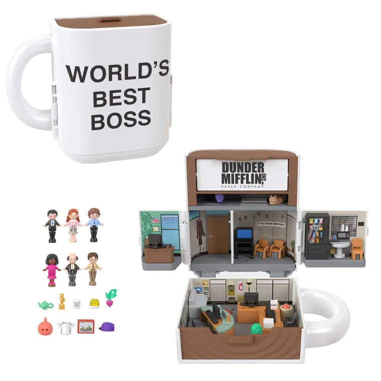 Polly Pocket, Collector, The Office - Biuro, Kolekcjonerski zestaw kompaktowy