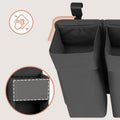 Lionelo, Sidepocket, organizer do łóżeczka, mały, grey