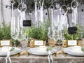 PartyDeco, karteczki na patyczkach, czarne, 4 szt.