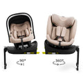 Kinderkraft, Endura Safe, 3w1, fotelik samochodowy, black