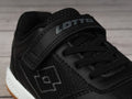 Buty sportowe dziecięce, czarne, Lotto Whizzer T