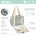 Beaba, Paris, torba dla mamy, Sage green