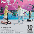 Kinderkraft, Halley, hulajnoga 2w1, Rose Pink