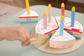 Fisher-Price, Drewniany tort urodzinowy, zabawka edukacyjna