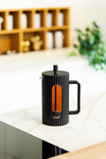 Vialli Design, zaparzacz do kawy i herbaty, 1000 ml, Livio czarny