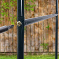 Vilde, pergola ogrodowa, metalowa, 145x235 cm