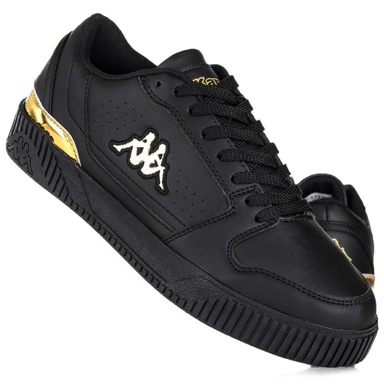 Buty sportowe damskie, czarne, Kappa Ambient