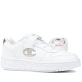 Buty sportowe dziewczęce, białe, Champion Rebound Platform Glitter