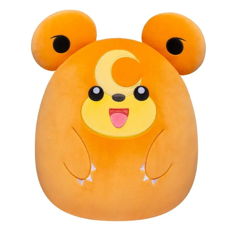 Squishmallows, Pokemon, Teddiursa, maskotka, 35 cm