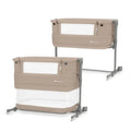 Kinderkraft, Neste Grow, łóżeczko dostawne, beige