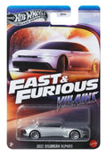 Hot Wheels, Szybcy i wściekli, 2022 Delorean Alpha5, pojazd, 1: 64, JBY38