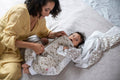 Motherhood, Classics Szary, Premium, pielucha, otulacz flanelowy, 80x120 cm, 2 szt.