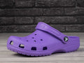 Klapki damskie, fioletowe, Crocs Classic
