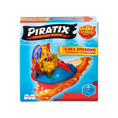Piratix, Shark Treasure, Sea Speeder, zestaw z figurka, 1 szt.