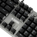 Ibox, klawiatura, Aurora, K-4 RGB IKGMK4, mechaniczna, USB, US, czarna